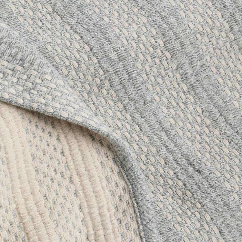 Parachute - Desert Stripe Bed Blanket Queen/King Cove - Parach Cream - Picture 2 of 4